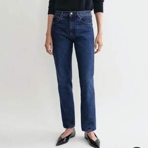 Toteme Women's Straight Leg Jeans - Dark Blue